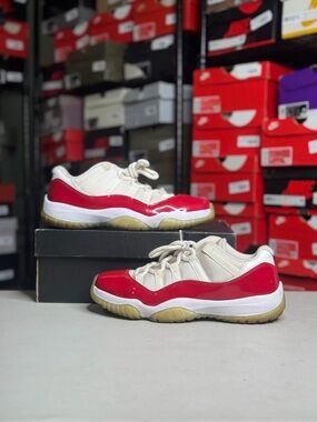 Jordan 11 Low Cherry
